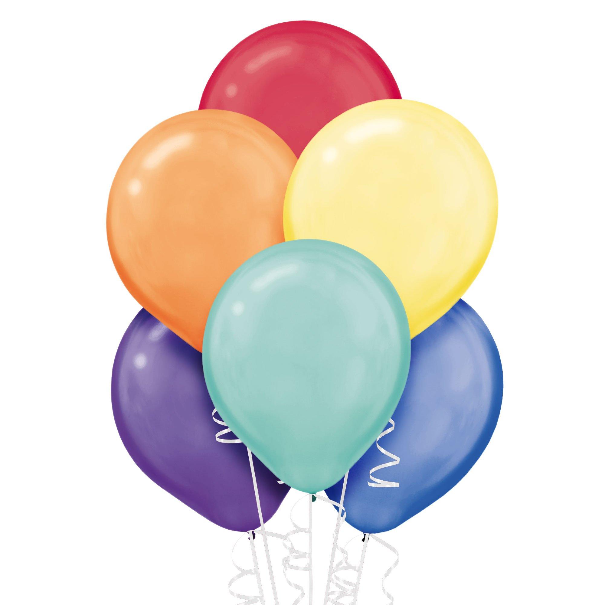 15ct, 12in, Assorted Pearl Balloons Party City